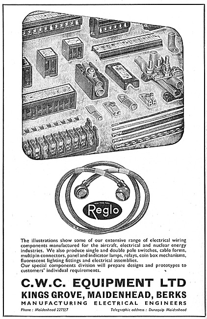 CWC REGLO Electrical Wiring Components                           