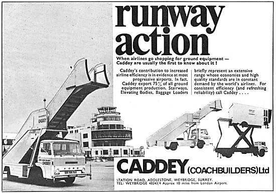 Caddey Aircraft Ground Support & Service Vehicles 1968           