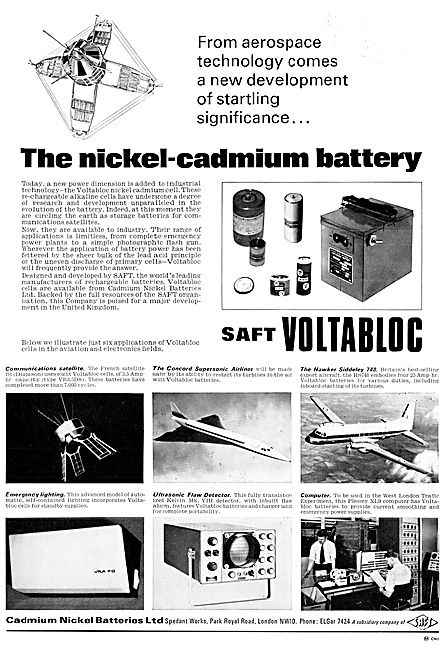 Cadmium Nickel Batteries Ltd - SAFT Voltabloc Batteries          