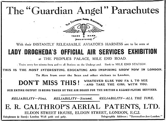 Calthrop Guardian Angel Parachute                                