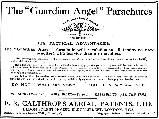 Calthrop Guardian Angel Parachute                                