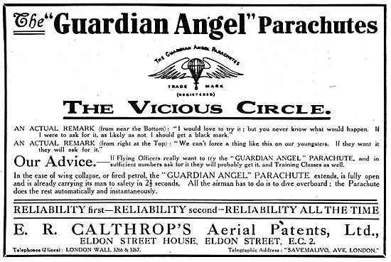 Calthrop Guardian Angel Parachute                                