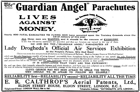 Calthrop Guardian Angel Parachute                                