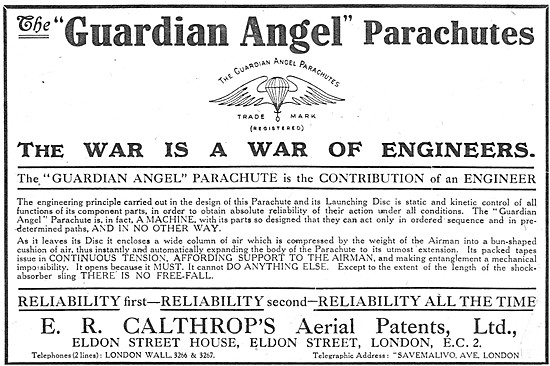 Calthrop Guardian Angel Parachute                                