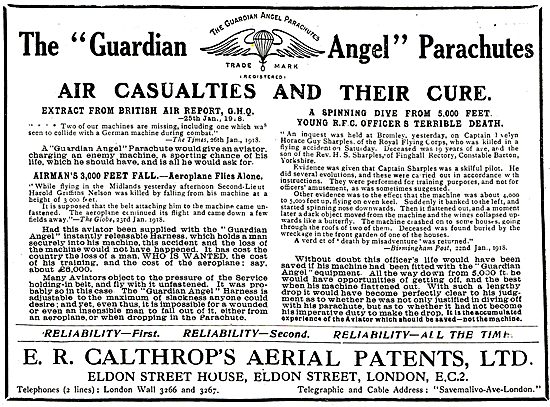 Calthrop Guardian Angel Parachute                                