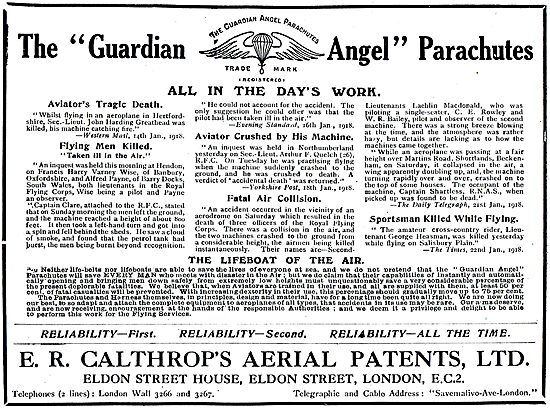 Calthrop Guardian Angel Parachute                                