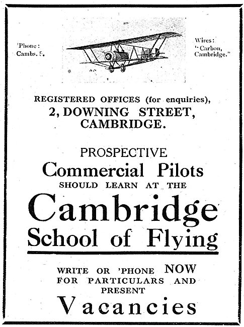The Cambridge School Of Flying                                   