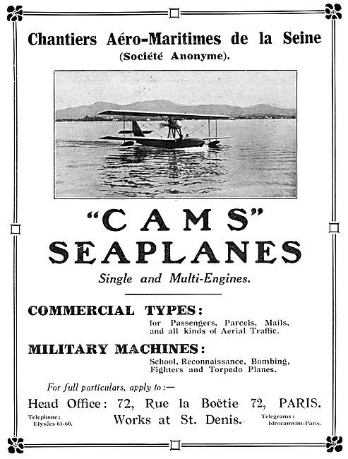 Cams Seaplanes                                                   