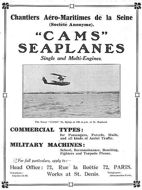 Cams Seaplanes                                                   
