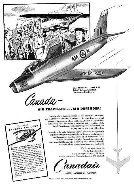 Canadair F.86 Sabre                                              