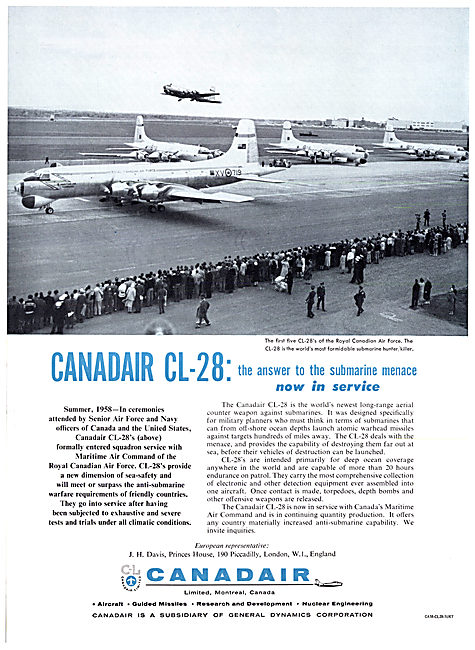 Canadair CL28                                                    