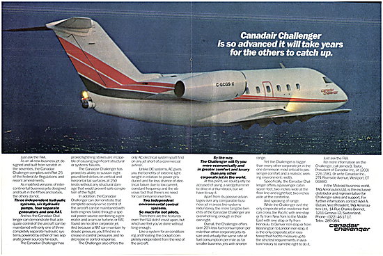 Canadair Challenger 1981                                         