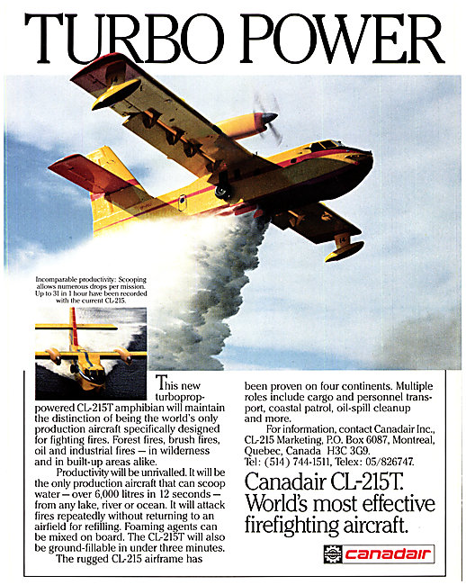 Canadair CL-215T                                                 