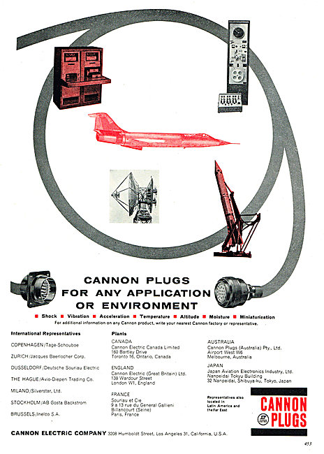 Cannon Plugs & Electrical Components                             
