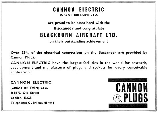 Cannon Electrical Plugs & Connectors                             