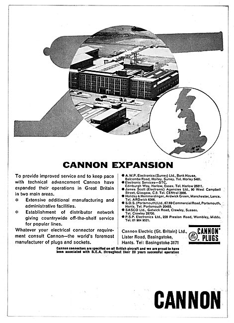 ITT Cannon Aircraft Electrical Equipment                         