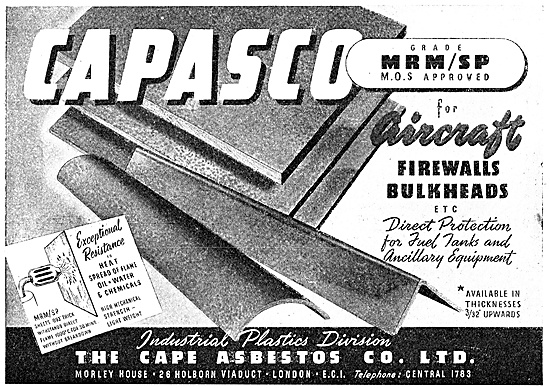 Cape Asbestos Capasco Heat Insulators, Gaskets & Flanges         