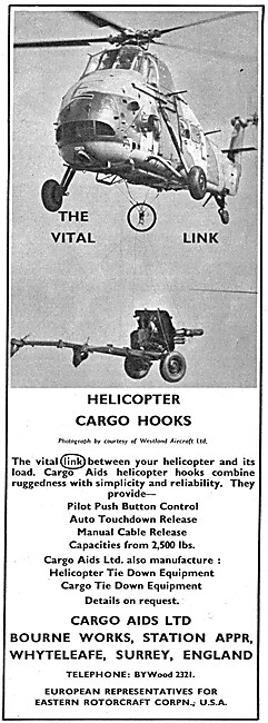 Cargo Aids Helicopter Cargo Hooks                                