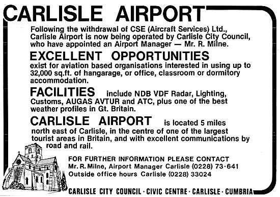 Carlisle Airport                                                 
