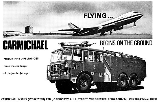 Carmichael Airfield Fire Appliances                              