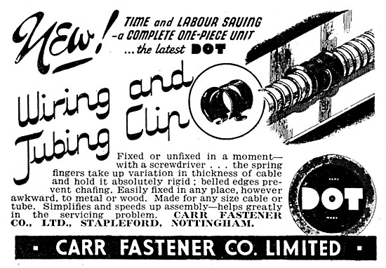 Carr Fastener DOT Wiring & Tubing Clips                          