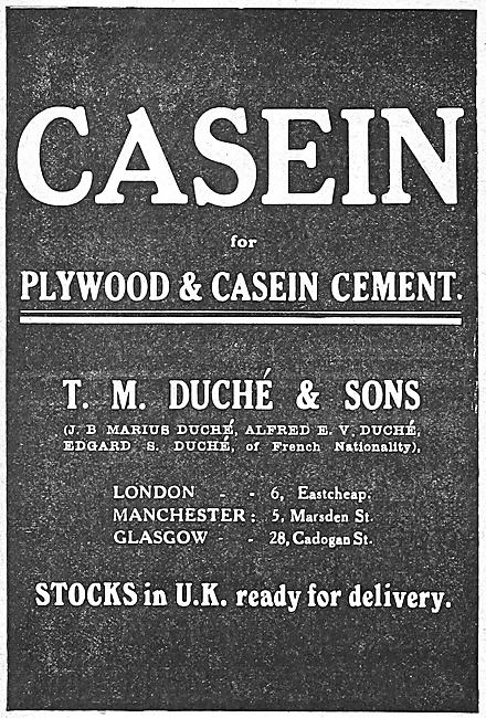 Casein Plywood & Casein Cement                                   