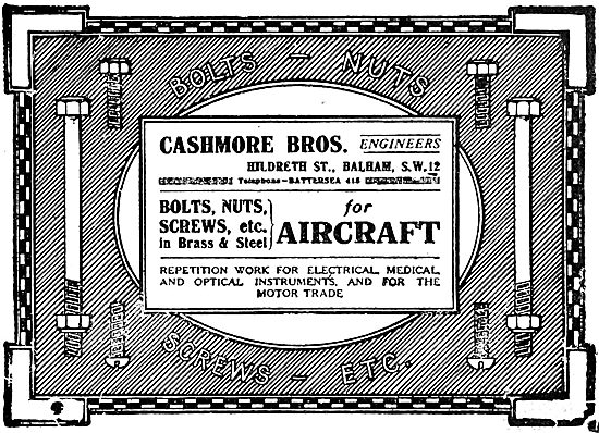 Cashmore Bros. AGS Parts                                         