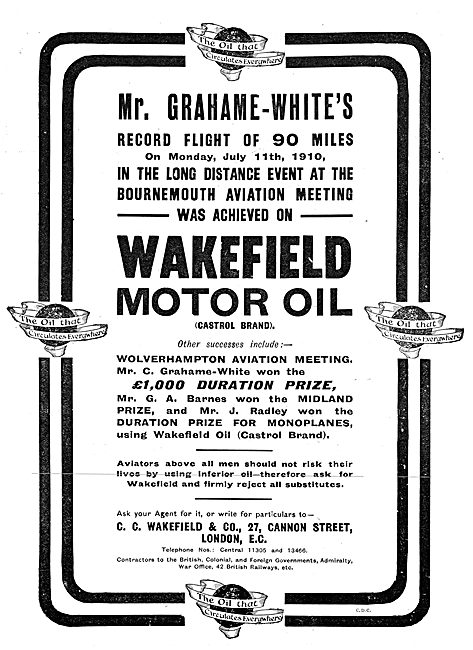 Wakefield Castrol Motor Oil                                      