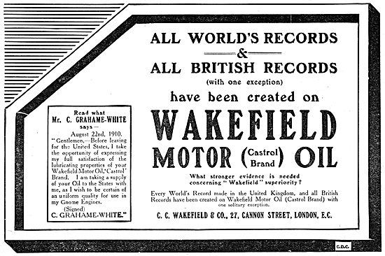 Wakefield Castrol Motor Oil                                      