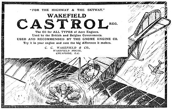 Castrol Motor Oil For Aero Engines - Castrol 'R'                 