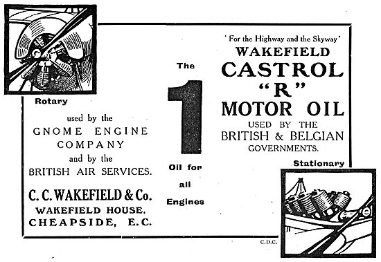 Castrol R For Rotary & Stationary Aero Engines                   