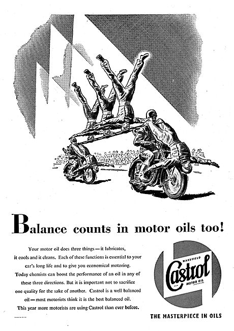 Castrol. The Masterpiece In Oils                                 