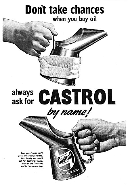 Castrol Aviation Oils                                            