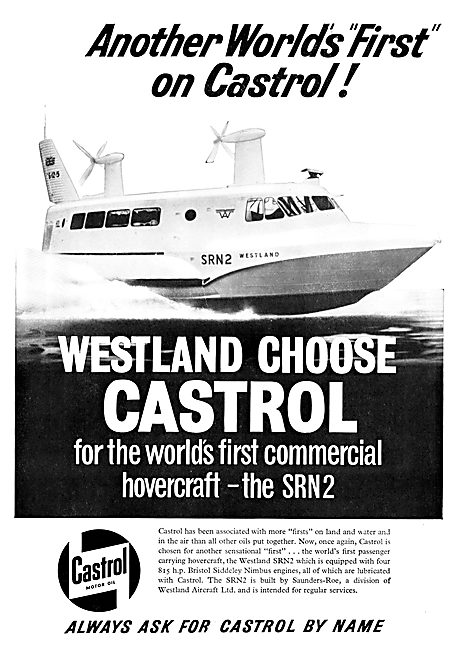 Castrol Fuels & Lubricants For Hovercraft                        