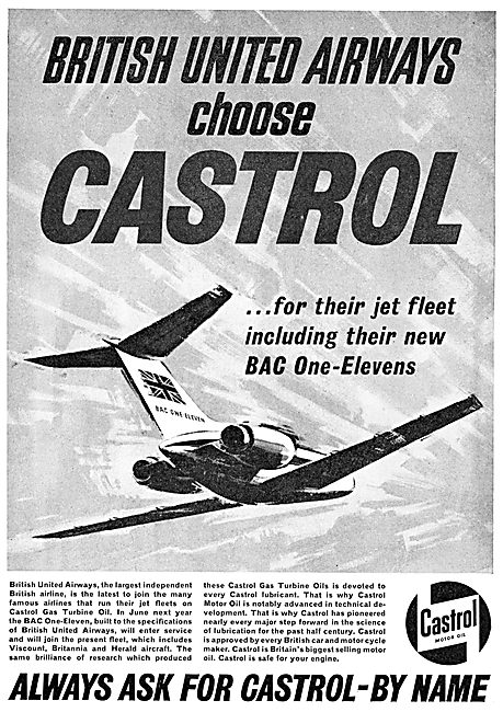 Castrol Aviation OIls & Lubricants                               