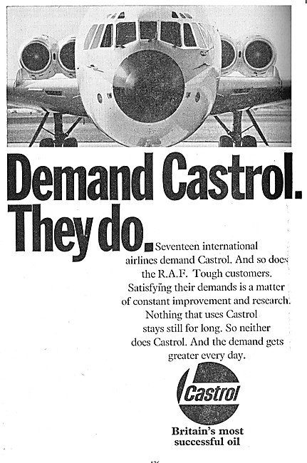 Castrol Aviation Lubricants                                      