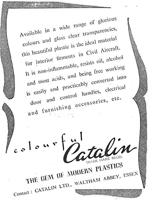 Catalin Plastics                                                 