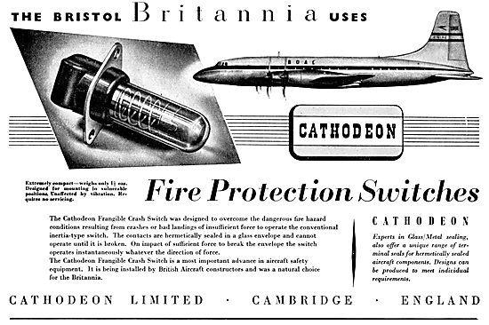 Cathodeon Fire Protection Switches                               