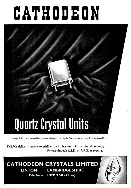 Cathodeon Quartz Crystals                                        