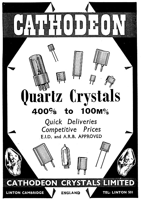 Cathodeon Quartz Crystals                                        