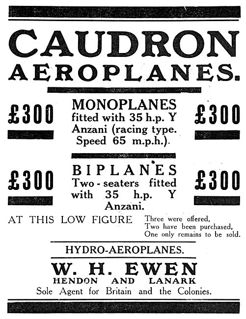 Caudron Aeroplanes                                               