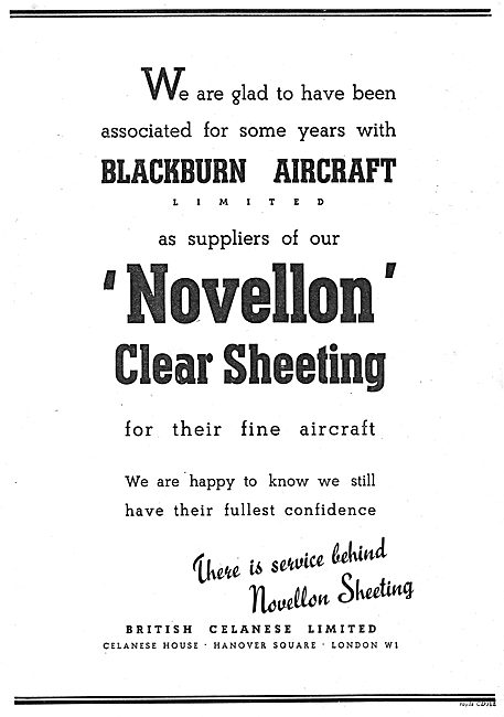 British Celanese Novellon Aeroplane Dopes & Varnishes            