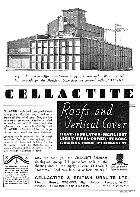 Cellactite Hangar  Roofs & Coverings                             