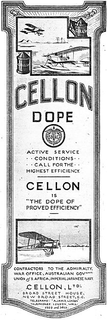 Cellon The Dope Of Proved Efficiency                             