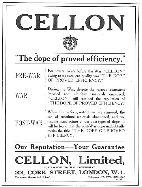 Cellon - The Dope Of Proved Efficiency                           