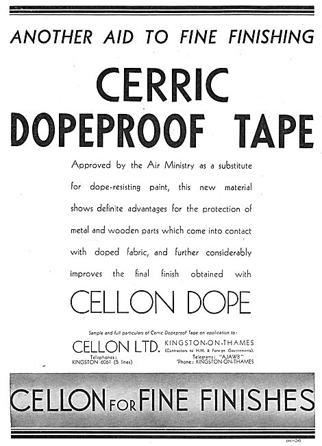 Cellon Cerric Dopeproof Tape                                     