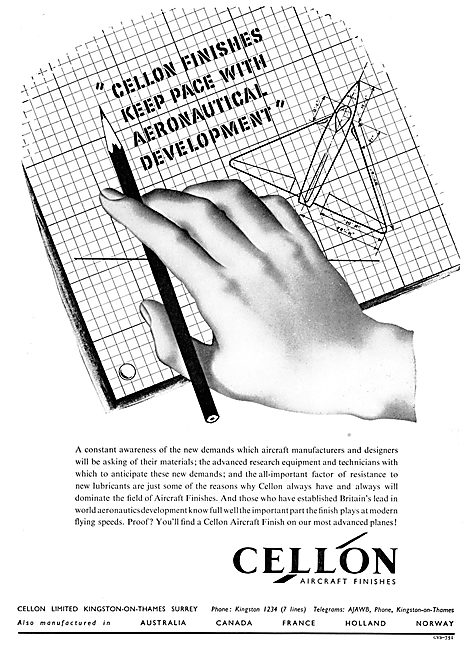 Cellon Protective Finishes                                       
