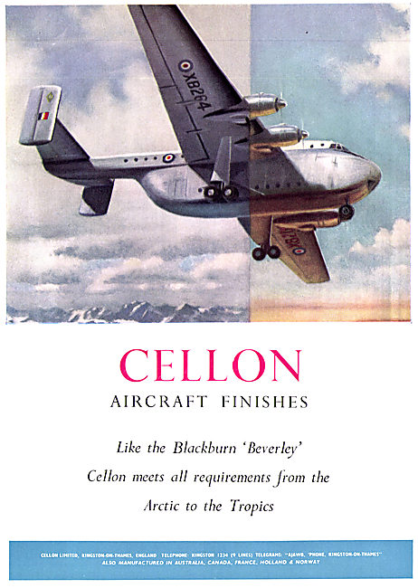 Cellon Aircraft Paints & Finishes                                