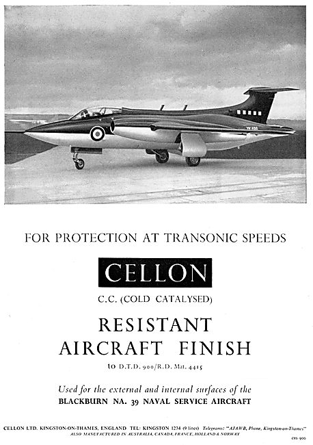 Cellon Aircraft Paints & Finishes                                