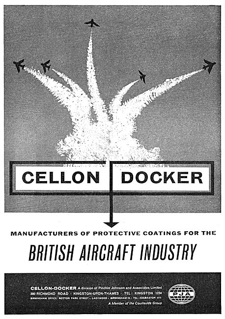 Cellon-Docker Protective Coatings For Aircraft - Paints          